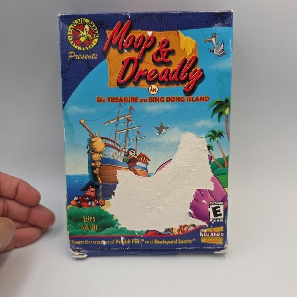 Moop & Dreadly in Treasure on Bing Bong Island (Mac and Windows, 2002) Game Seal - Picture 6 of 7